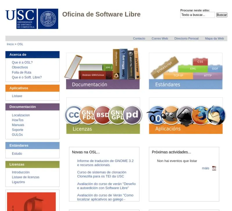 The custom Linux desktop built for the university