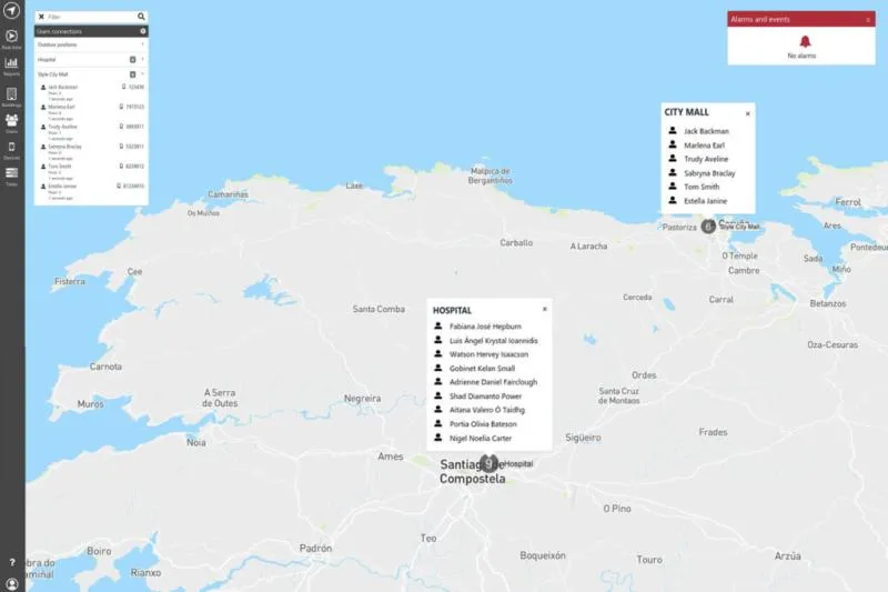 Situm map viewer with indoor positioning overlays